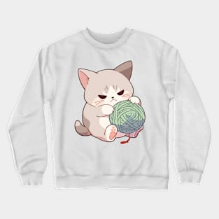 Cute Exotic Shorthair Cat Crewneck Sweatshirt